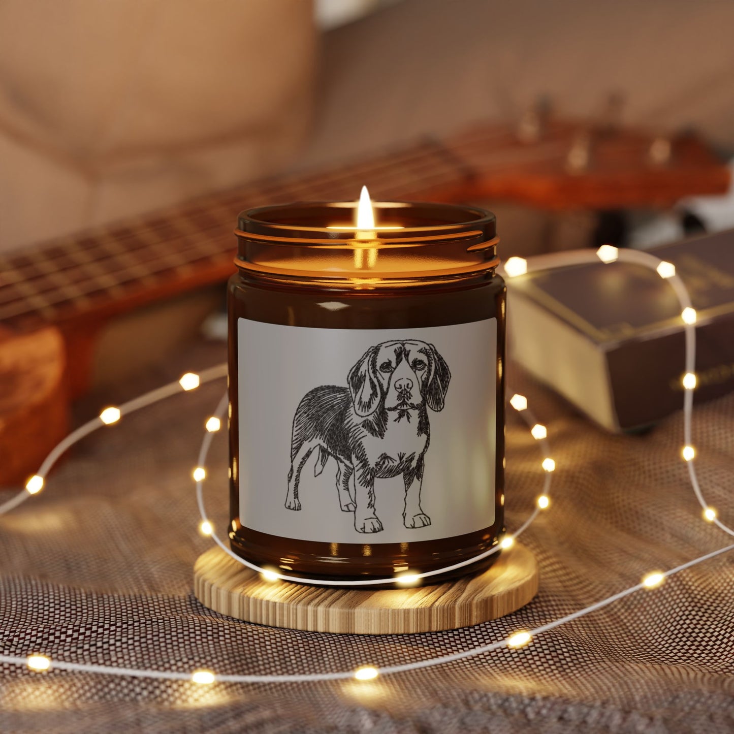 Beagle Scented Candle