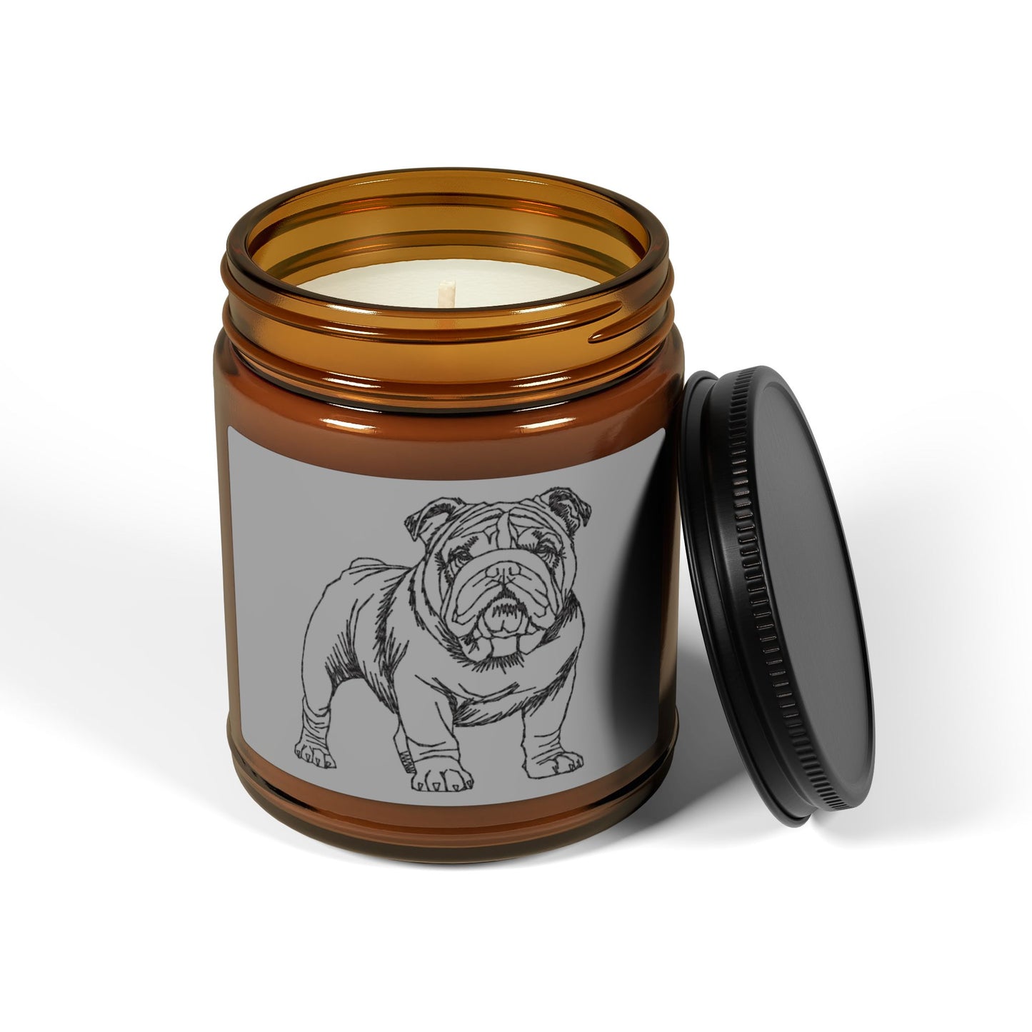 Bulldog Scented Candle