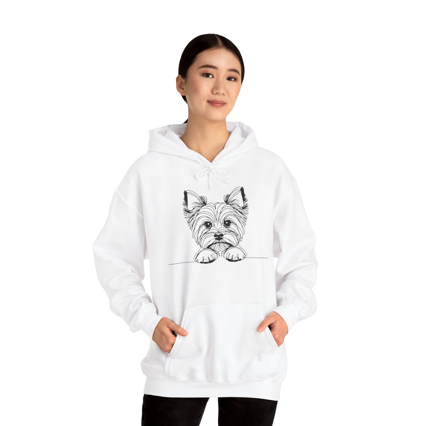 Yorkshire Terrier Hooded Sweatshirt