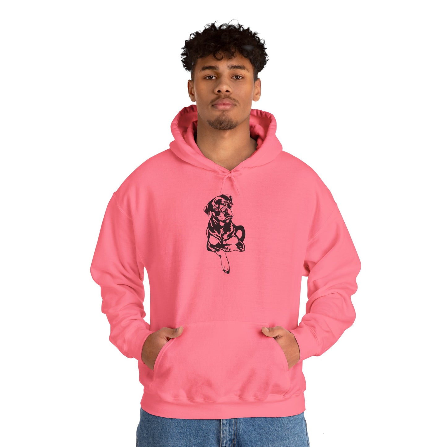 Rottweiler Hooded Sweatshirt