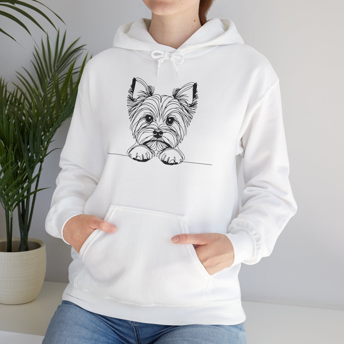 Yorkshire Terrier Hooded Sweatshirt