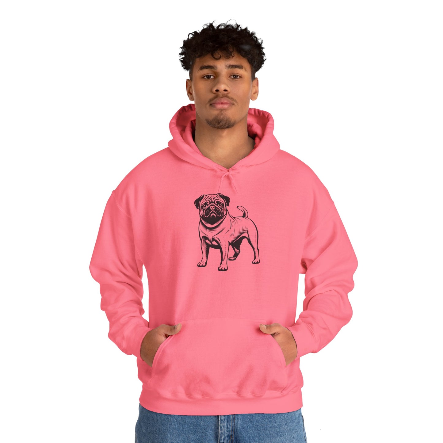 Pug Hooded Sweatshirt