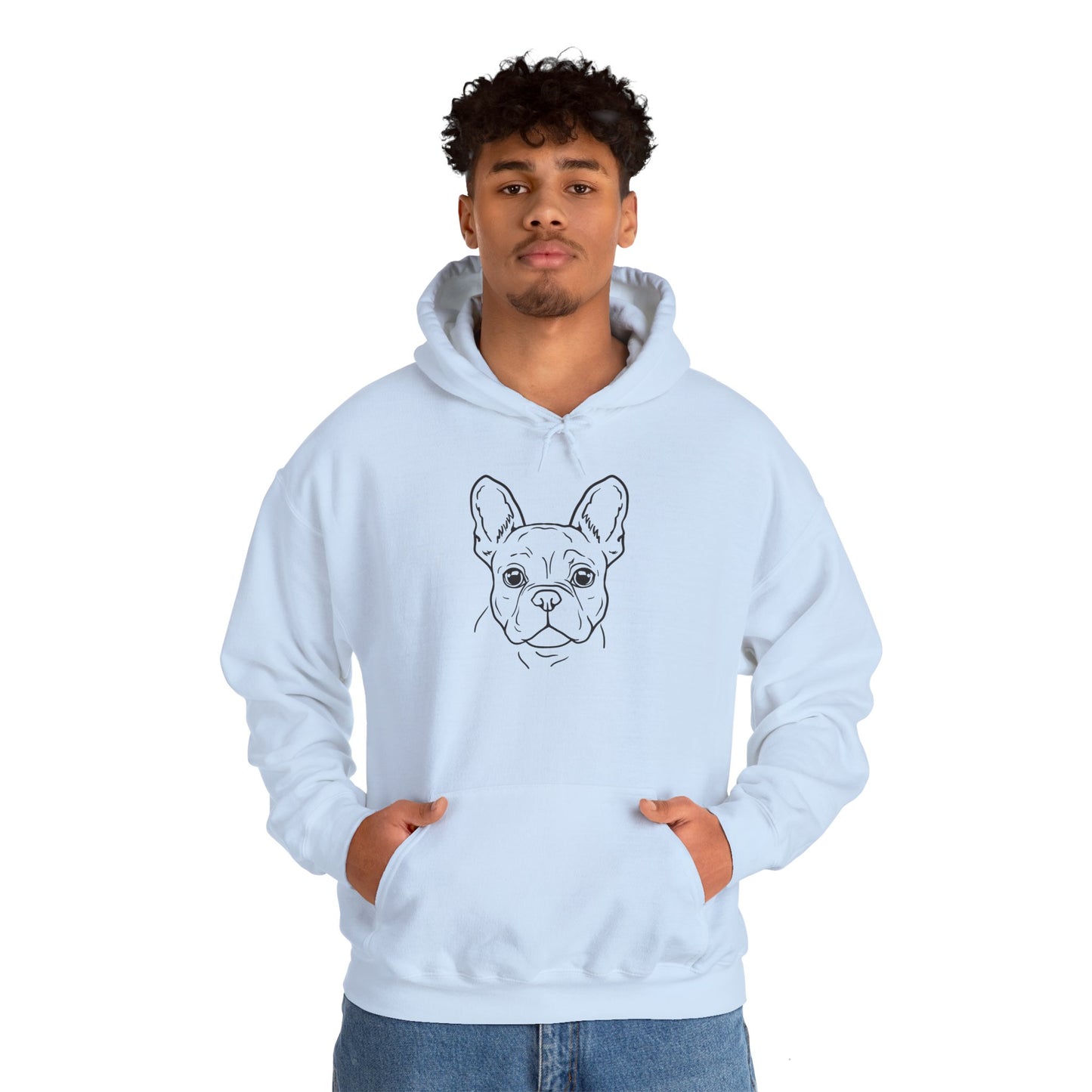 French Bulldog Hooded Sweatshirt