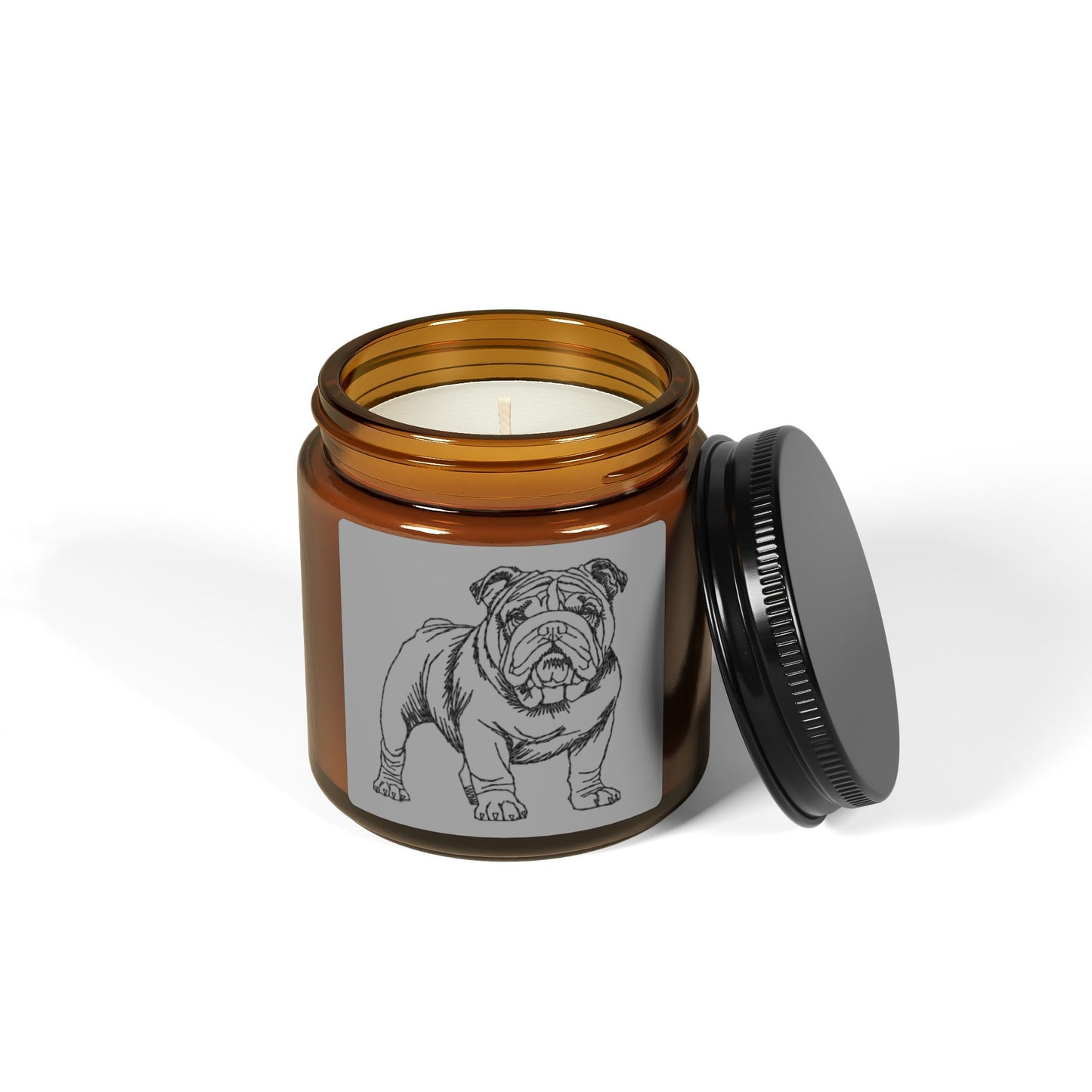 Bulldog Scented Candle