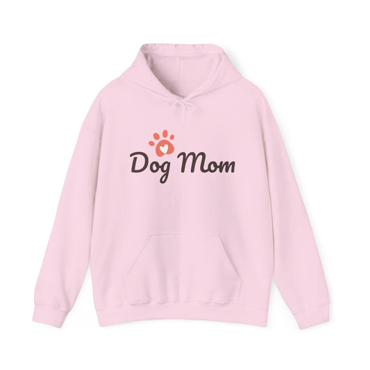 "Dog Mom" Hooded Sweatshirt