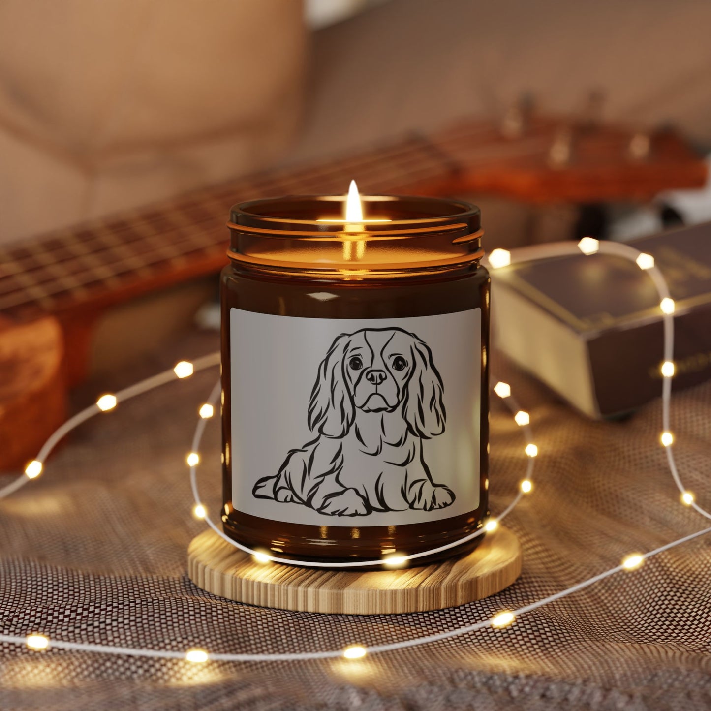 Cavalier King Charles Spaniel Scented Candle