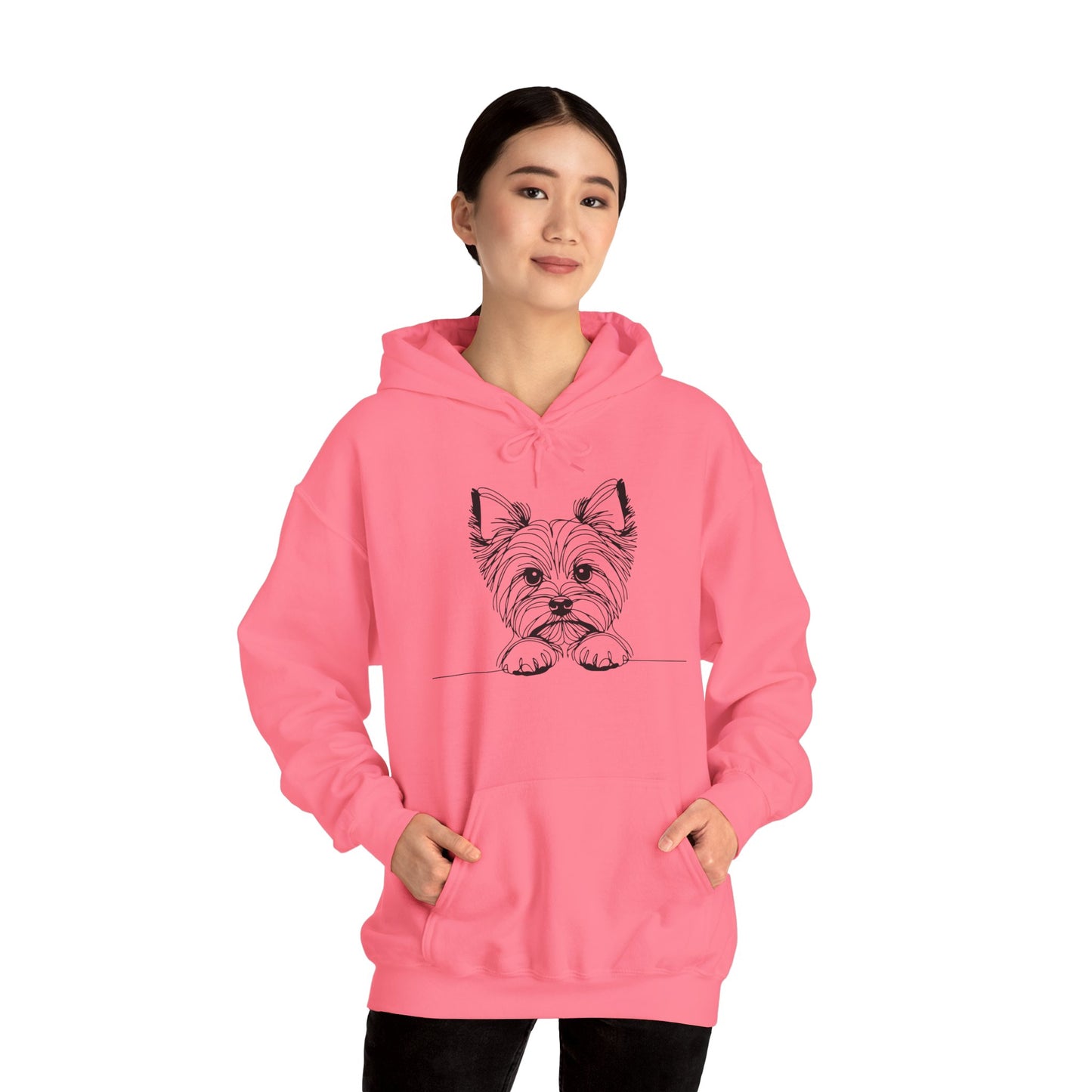 Yorkshire Terrier Hooded Sweatshirt