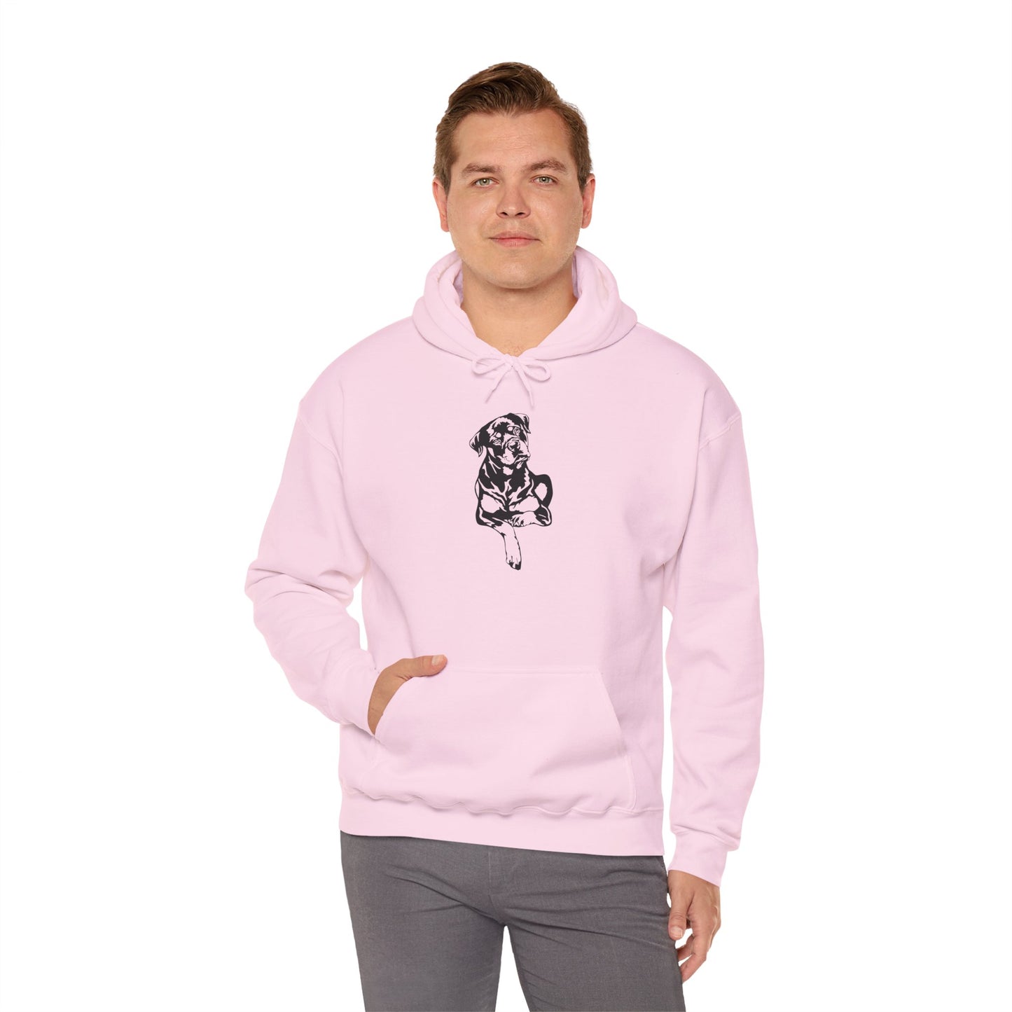 Rottweiler Hooded Sweatshirt