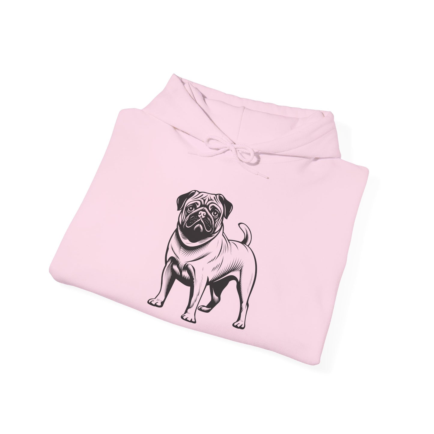 Pug Hooded Sweatshirt