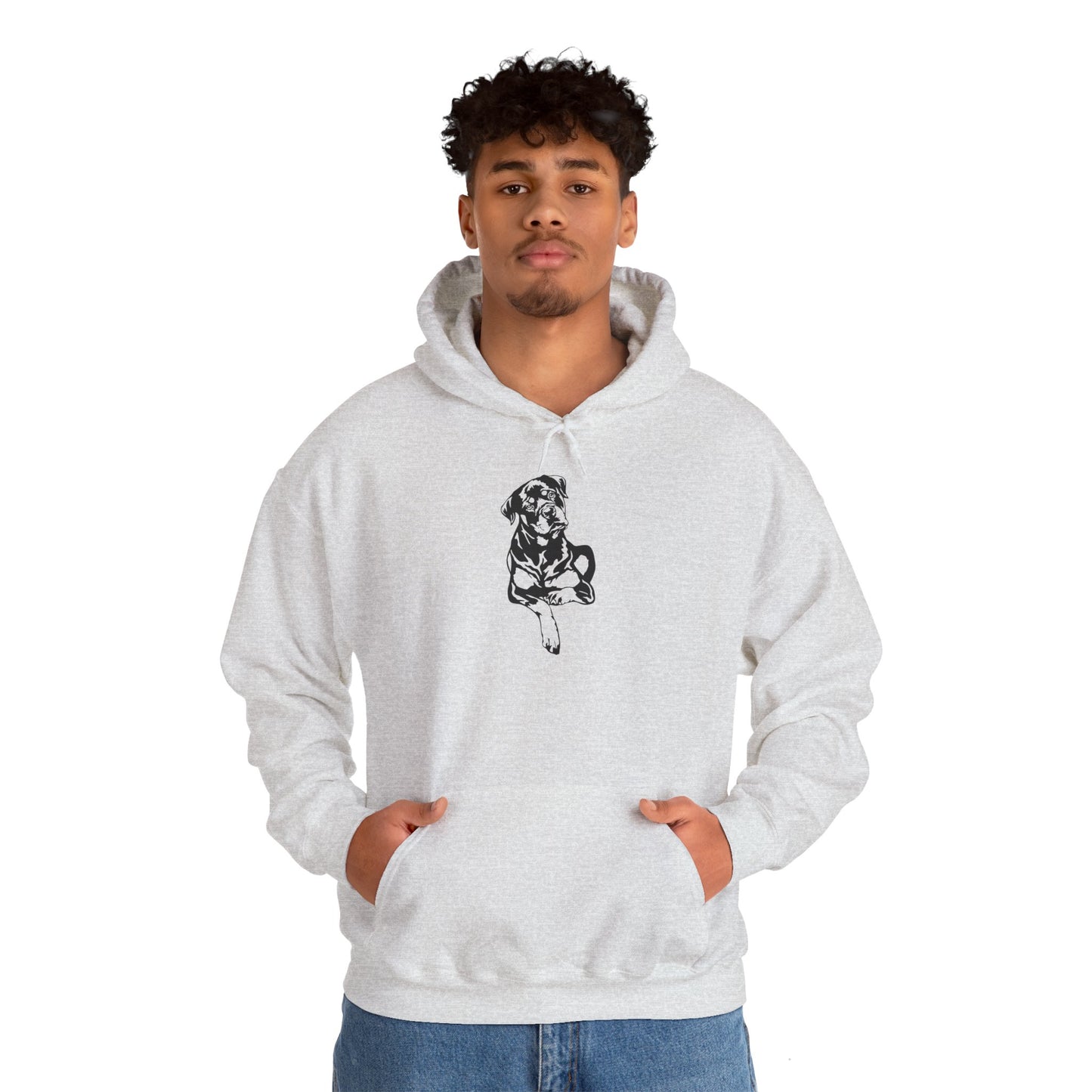 Rottweiler Hooded Sweatshirt