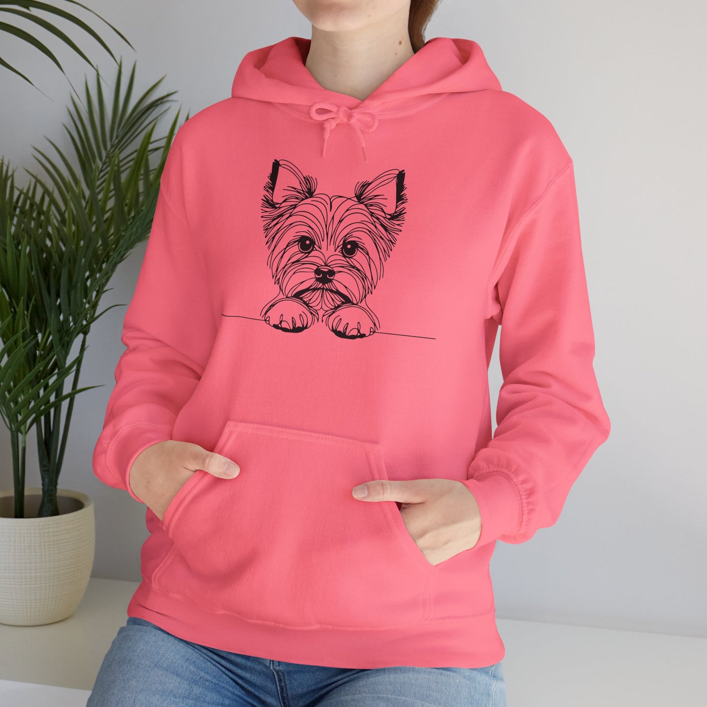 Yorkshire Terrier Hooded Sweatshirt