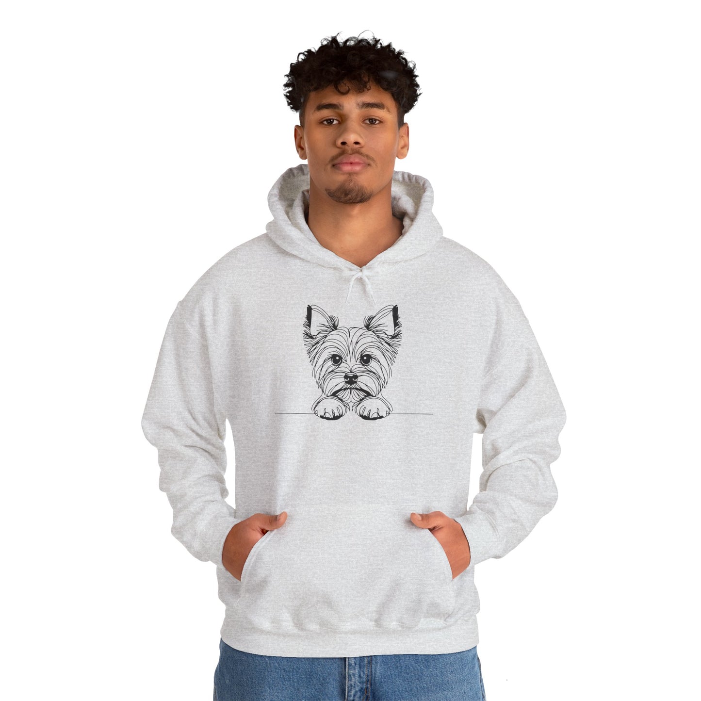 Yorkshire Terrier Hooded Sweatshirt