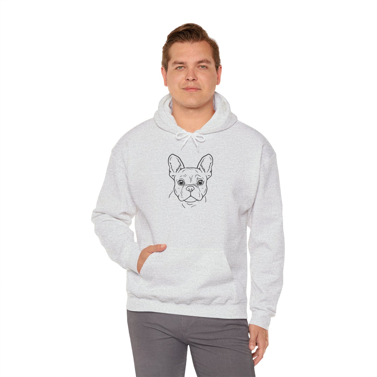 French Bulldog Hooded Sweatshirt