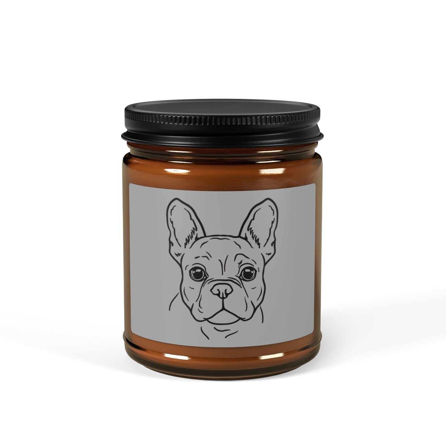 French Bulldog Scented Candle