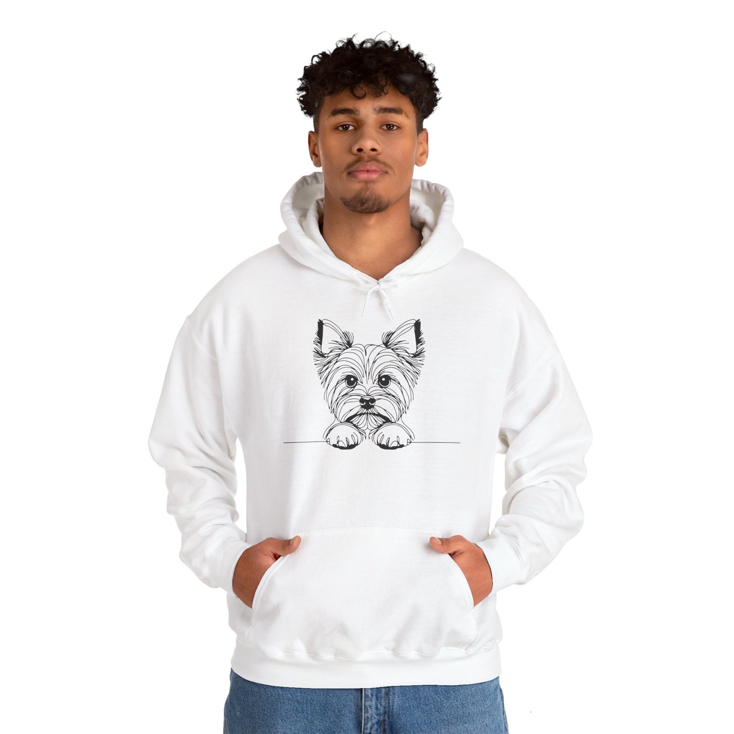 Yorkshire Terrier Hooded Sweatshirt