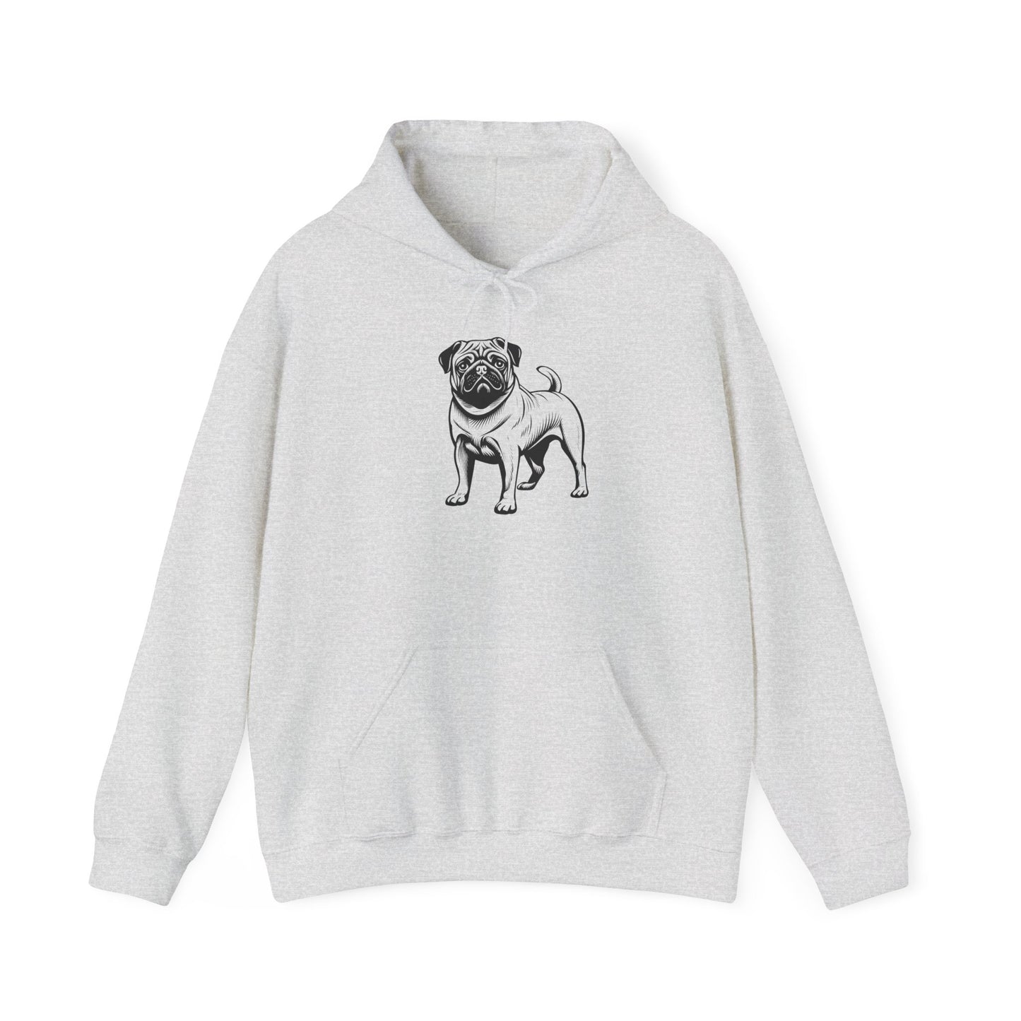 Pug Hooded Sweatshirt