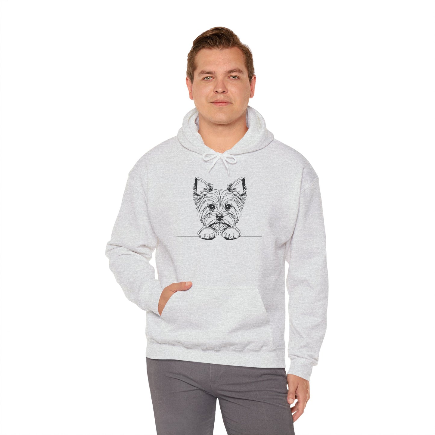 Yorkshire Terrier Hooded Sweatshirt