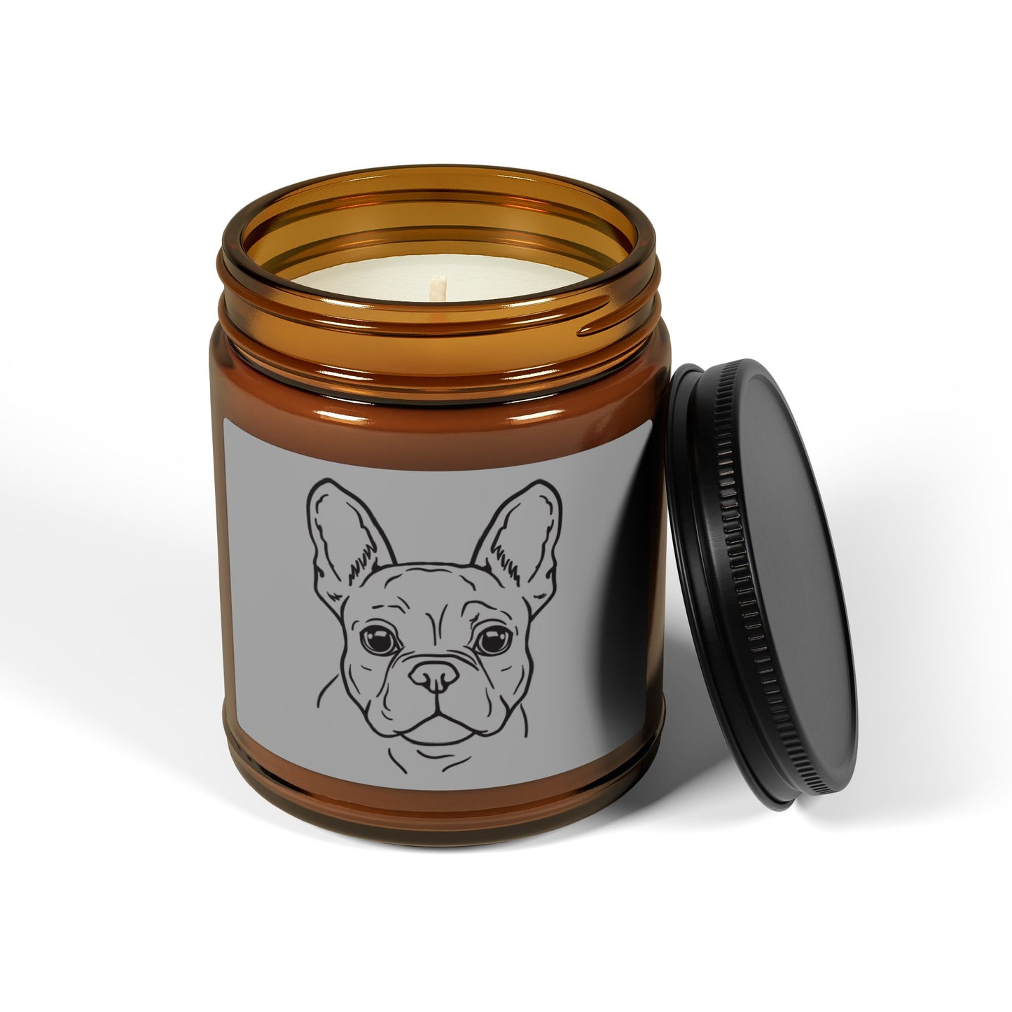 French Bulldog Scented Candle