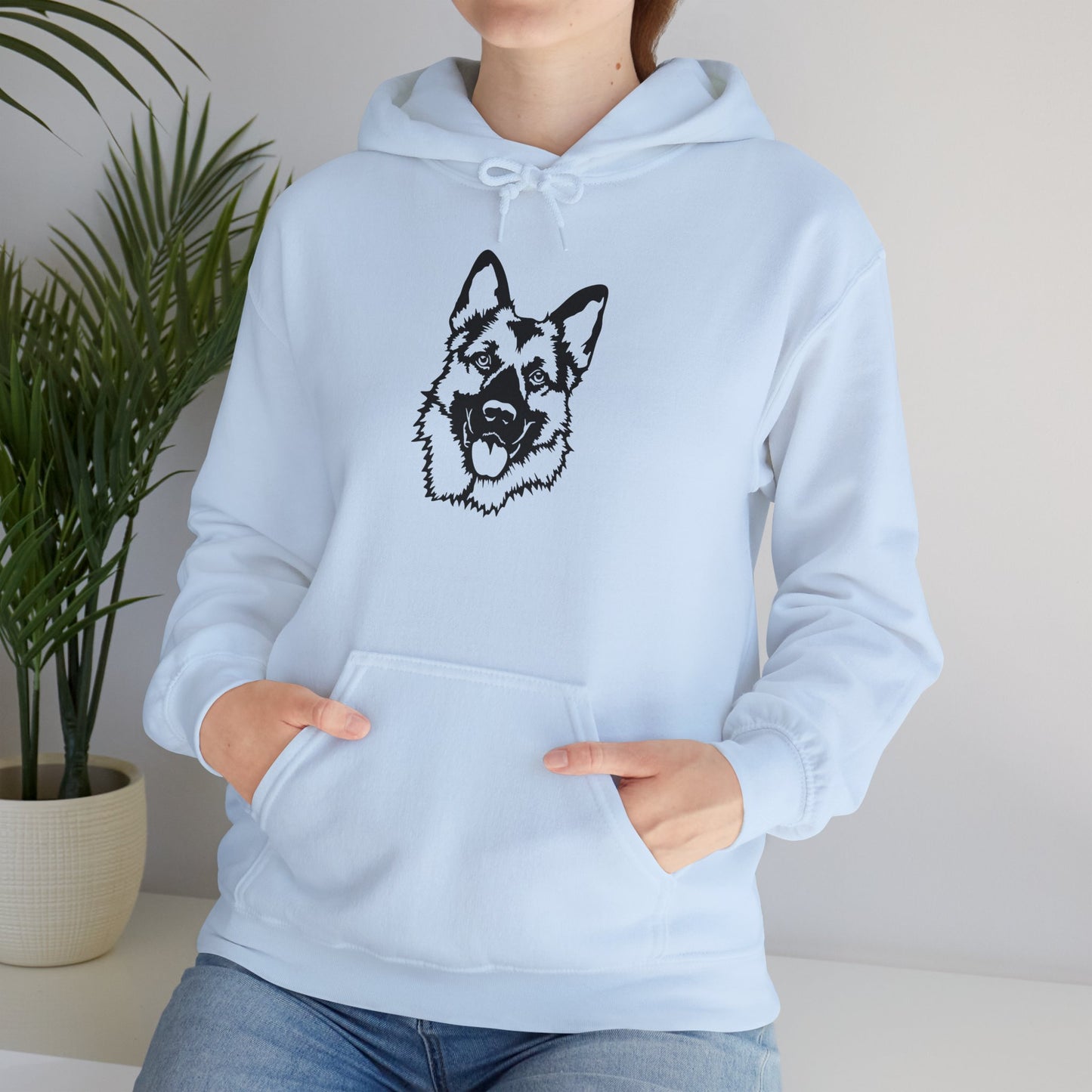 German Shepherd Hooded Sweatshirt