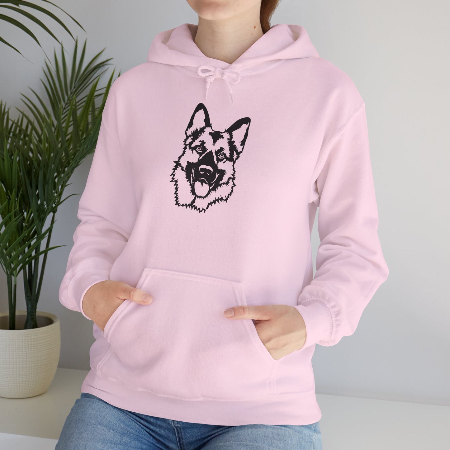 German Shepherd Hooded Sweatshirt