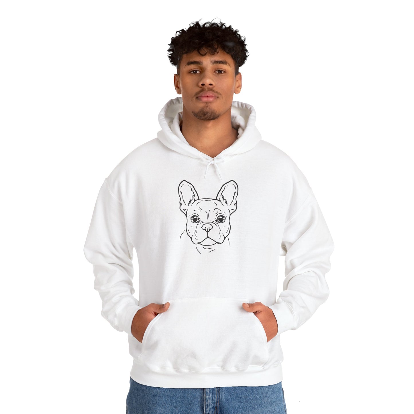 French Bulldog Hooded Sweatshirt