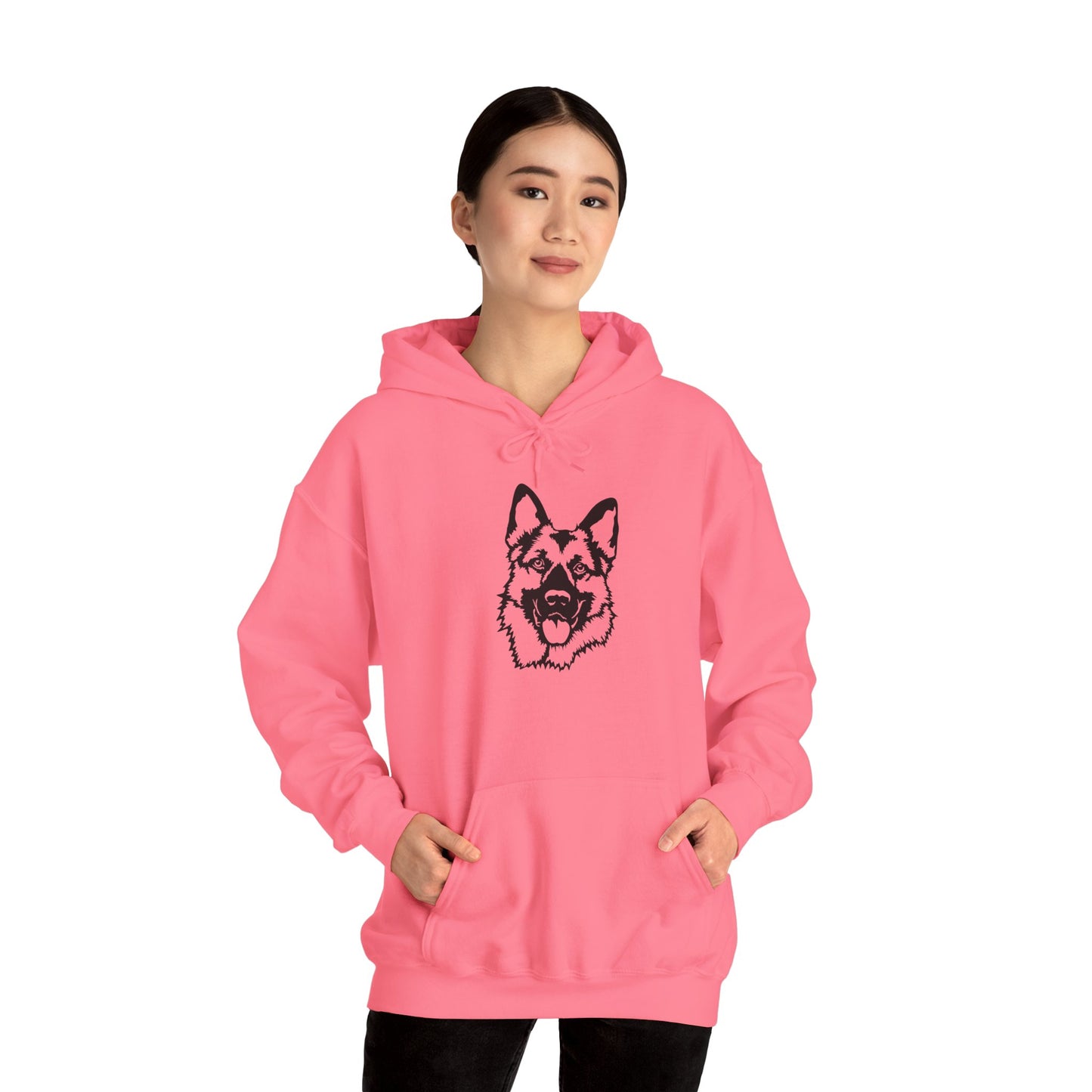 German Shepherd Hooded Sweatshirt