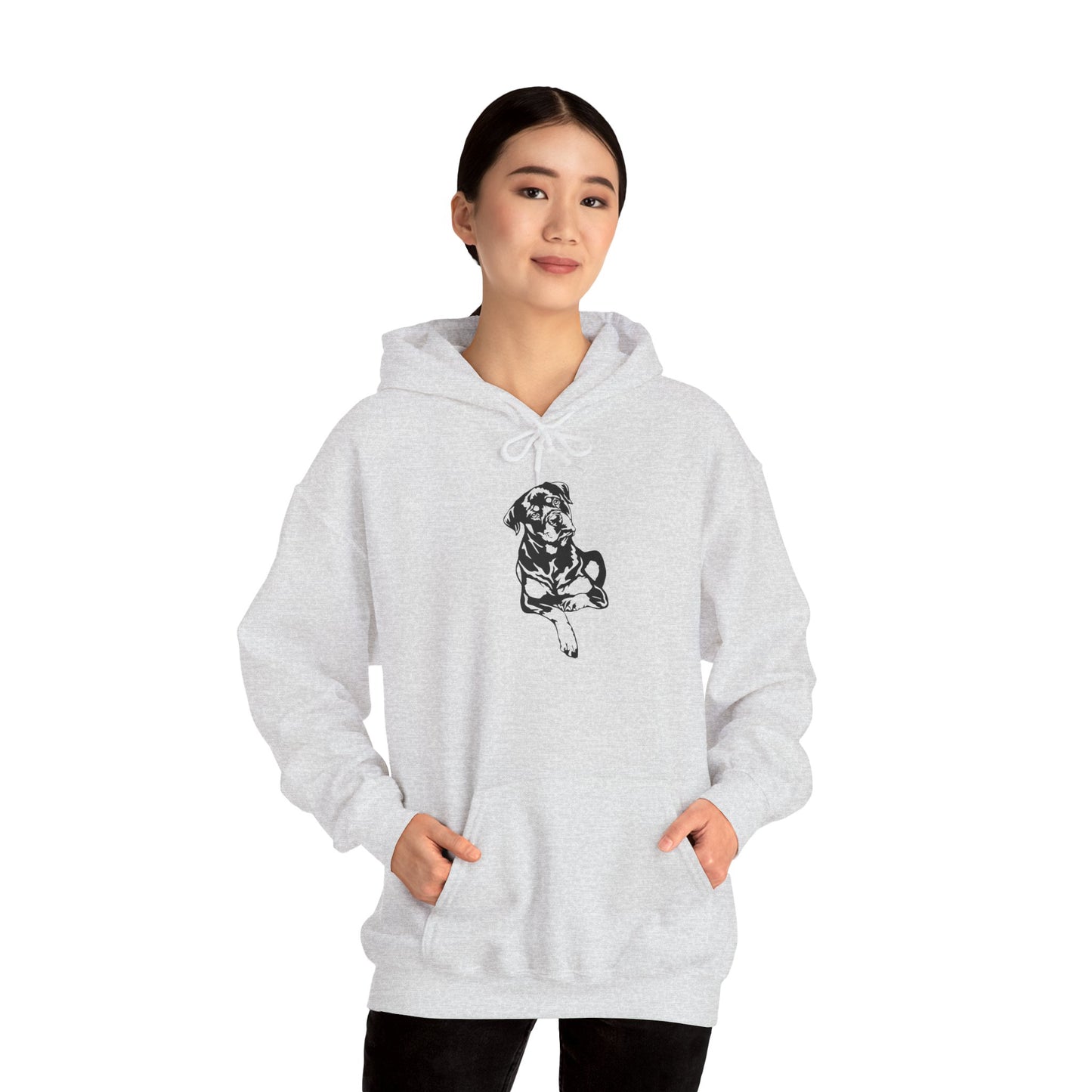 Rottweiler Hooded Sweatshirt