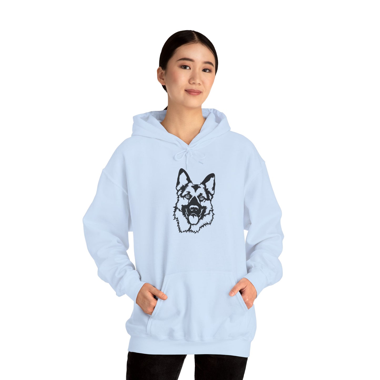 German Shepherd Hooded Sweatshirt