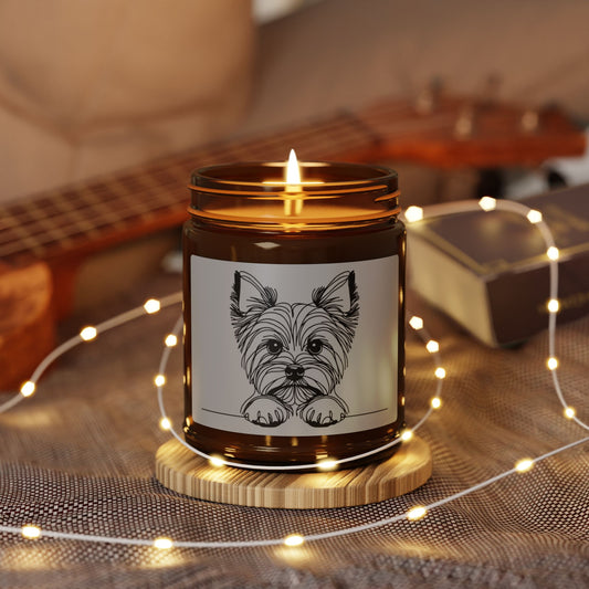 Yorkshire Terrier Scented Candle