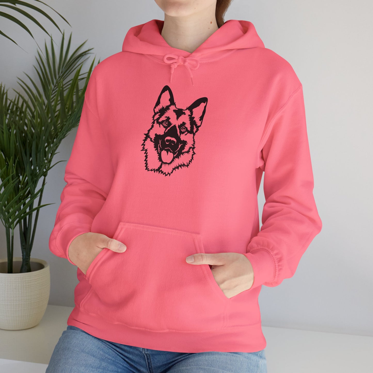 German Shepherd Hooded Sweatshirt