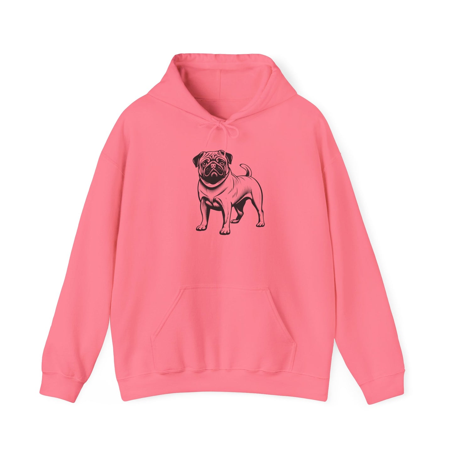 Pug Hooded Sweatshirt