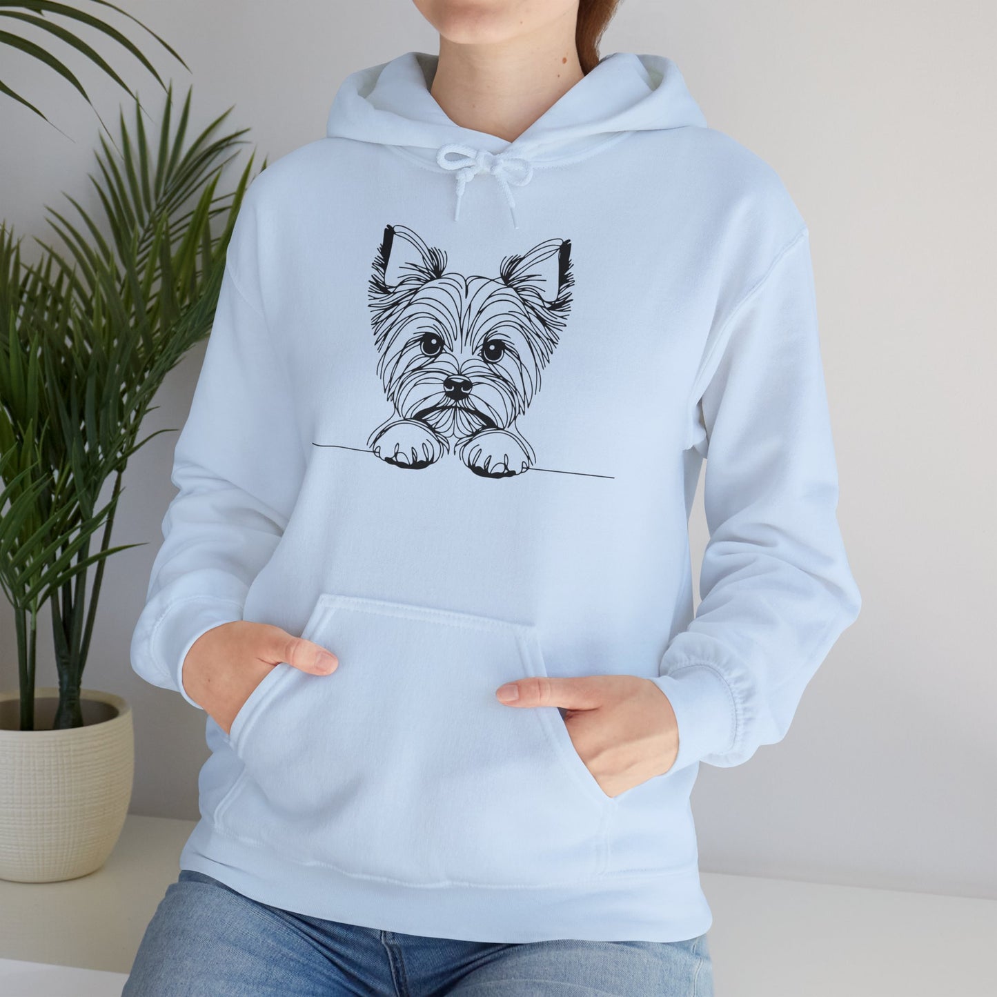 Yorkshire Terrier Hooded Sweatshirt