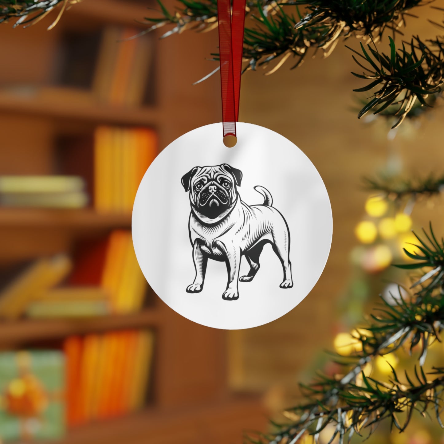 Pug Ornament