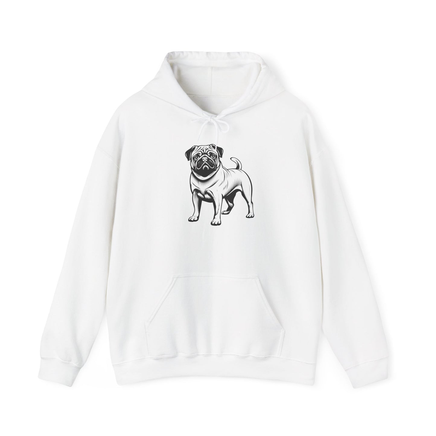 Pug Hooded Sweatshirt