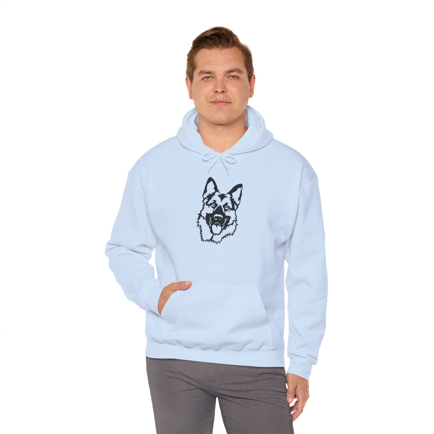 German Shepherd Hooded Sweatshirt