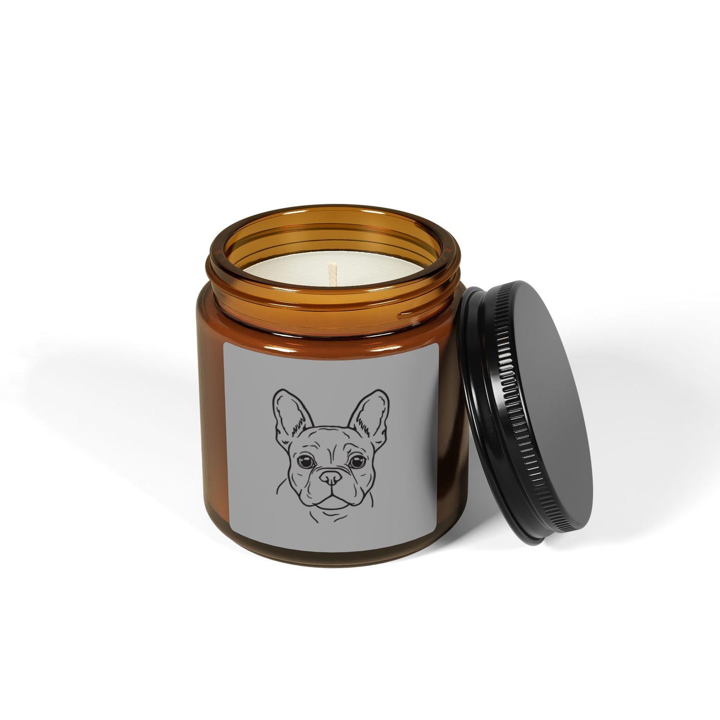 French Bulldog Scented Candle