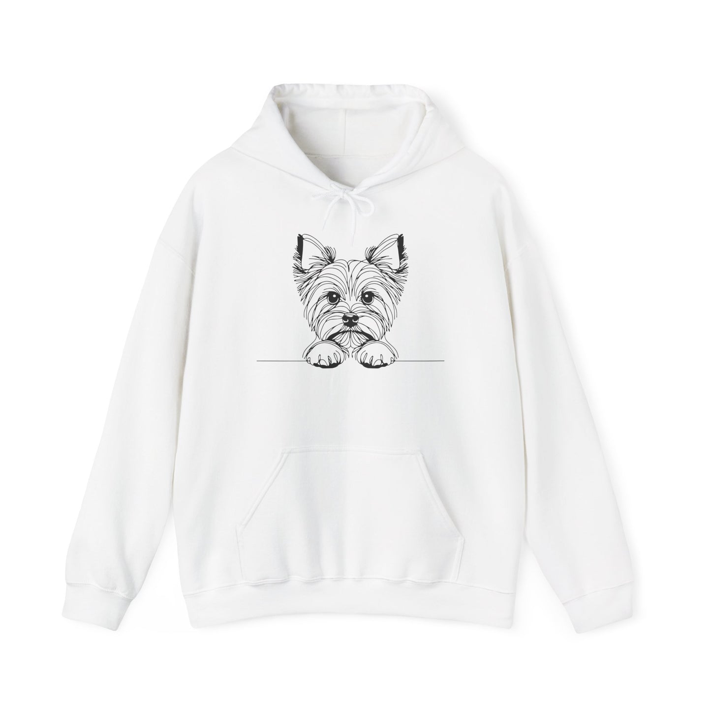 Yorkshire Terrier Hooded Sweatshirt