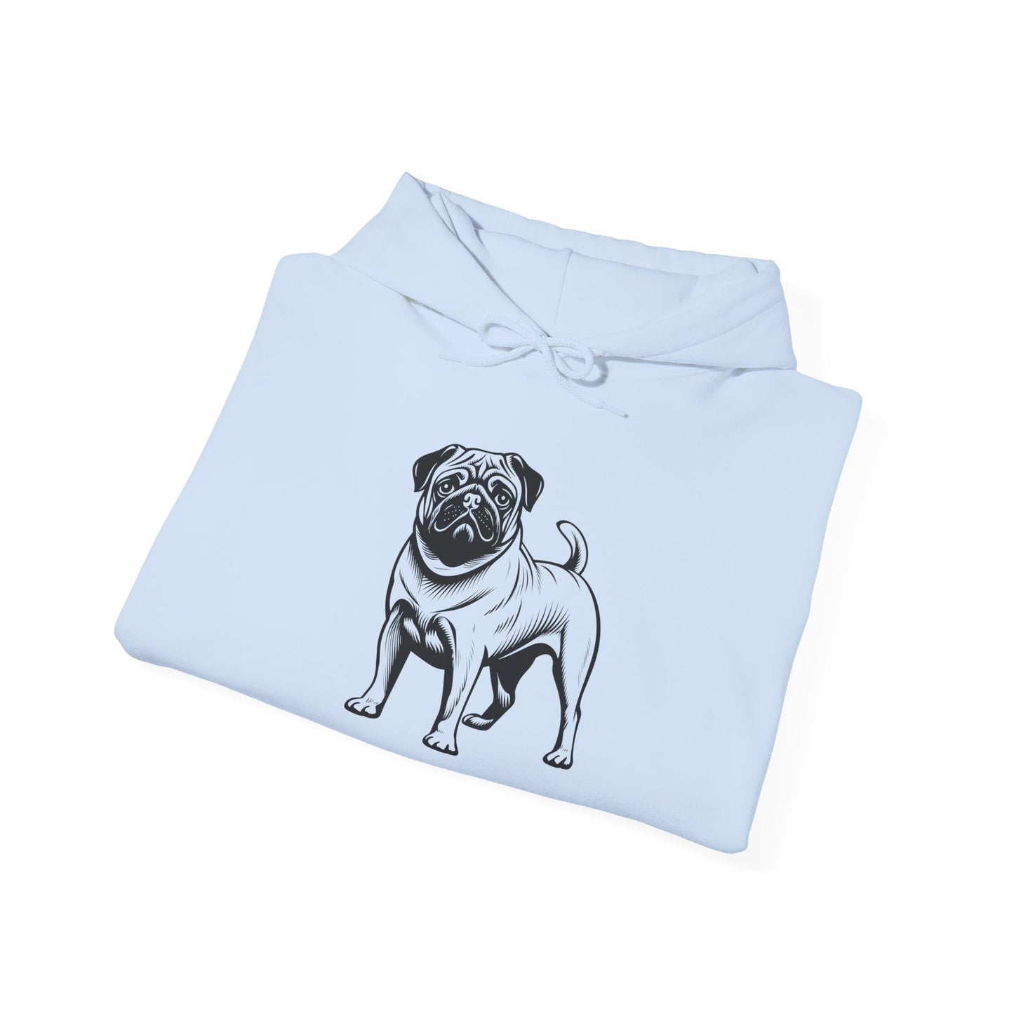 Pug Hooded Sweatshirt