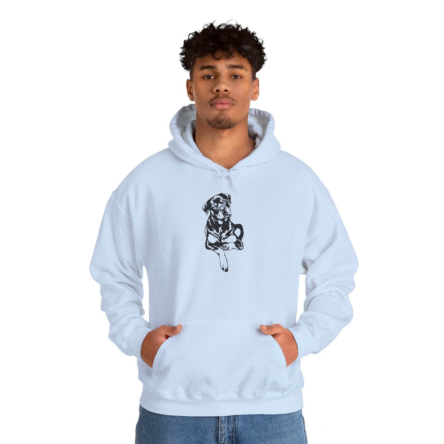 Rottweiler Hooded Sweatshirt