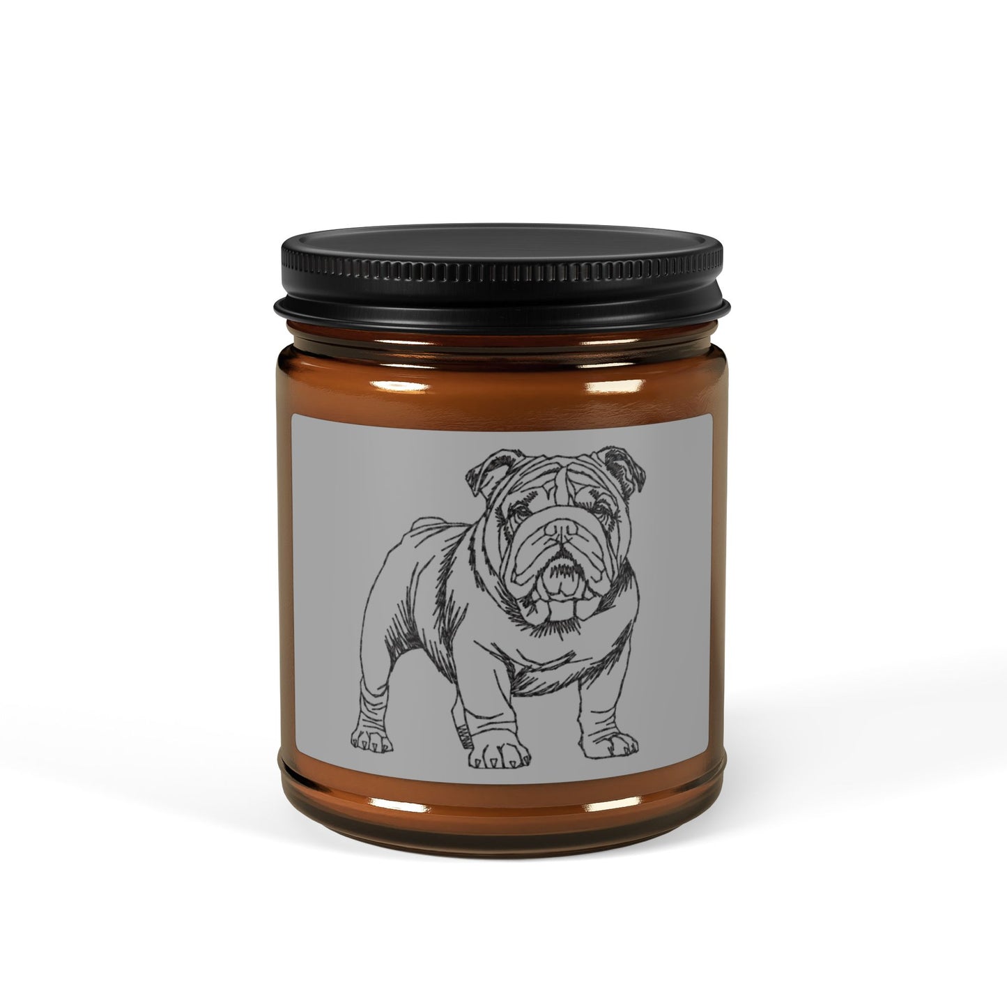 Bulldog Scented Candle