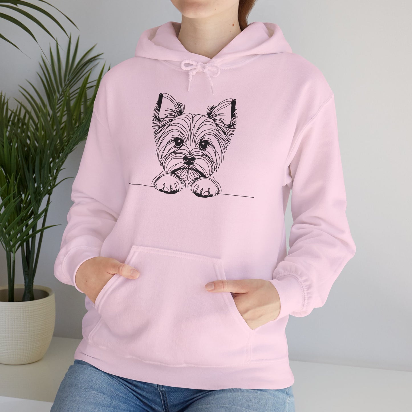 Yorkshire Terrier Hooded Sweatshirt