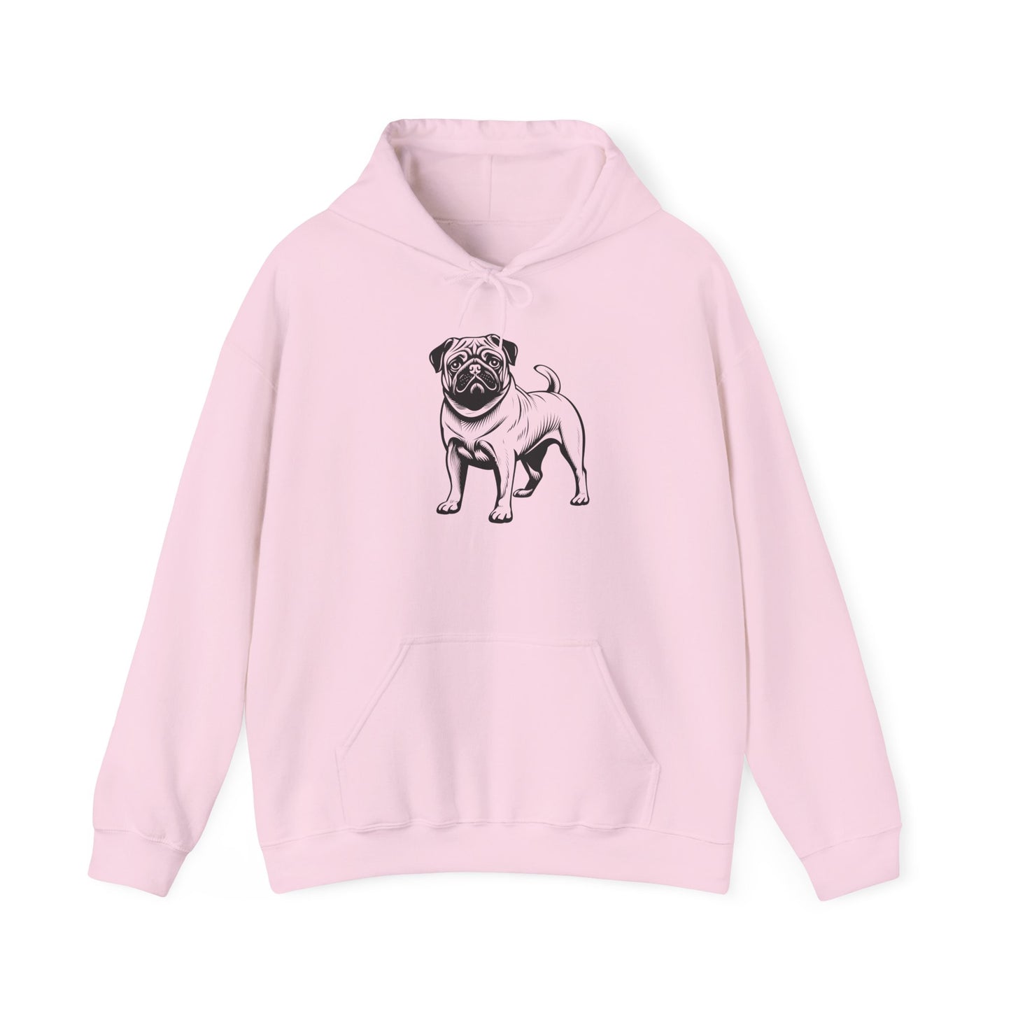 Pug Hooded Sweatshirt