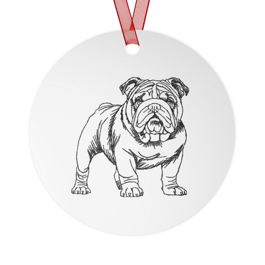 Bulldog Ornament